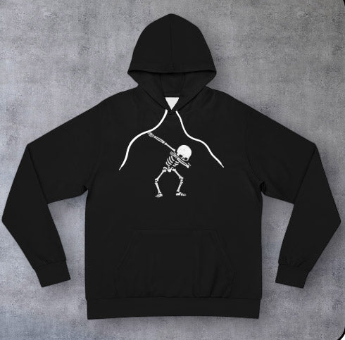 Skeleton Dab Hoodie — “Today I Don’t Feel Like Doing Anything Except My Wife, I’d Do Her” Graphic Pullover