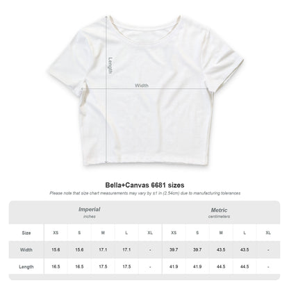 Cali Rich Summertime Crop Tee