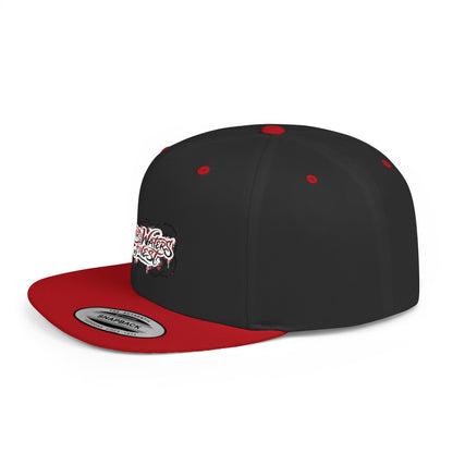 Flat Bill Snapback Hat —  Dirty waters Finest' Embroidered Streetwear Cap