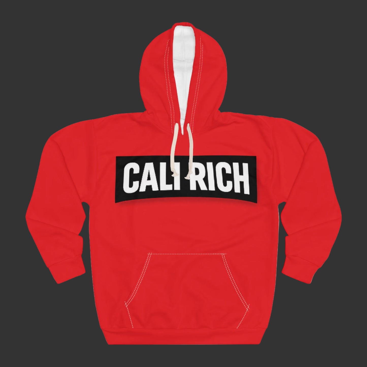 Survived California Pullover Hoodie — 'Calirich' Graphic Hooded Sweatshirt