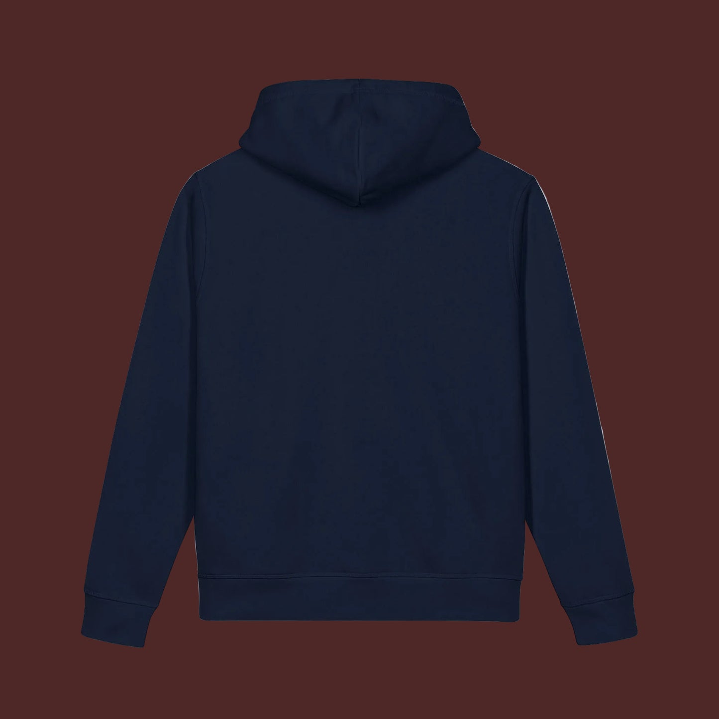 Fueled By Haters Hoodie — Minimal Square Graphic Organic Pullover