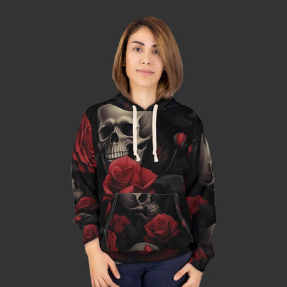 Skull and Roses Hoodie