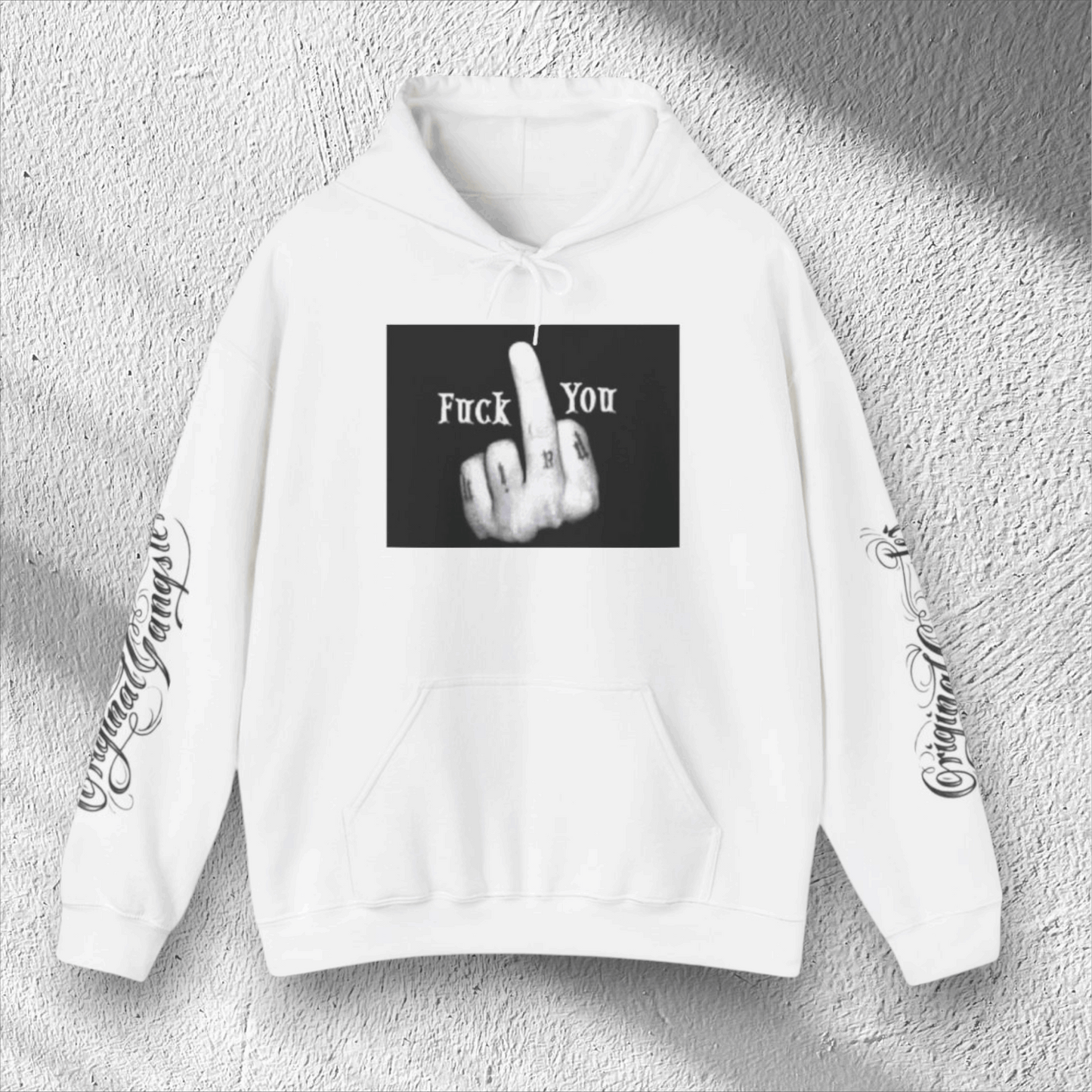 Street Raised ‘Fuck You’ Hoodie — Bold Urban Attitude Pullover