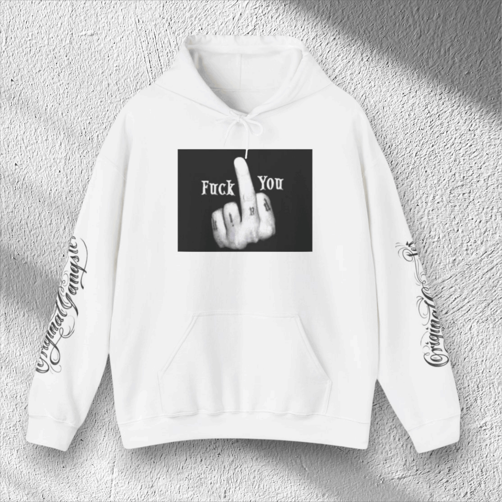 Street Raised ‘Fuck You’ Hoodie — Bold Urban Attitude Pullover