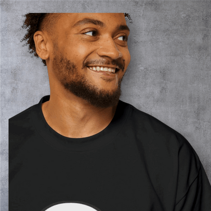 Skull Prayer Graphic Tee — Oversized Men’s Skull Front & Back Shirt