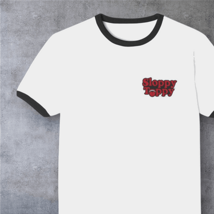 Ringer T‑Shirt — 'It's About To Go Down' Plunger Vintage Graphic Tee
