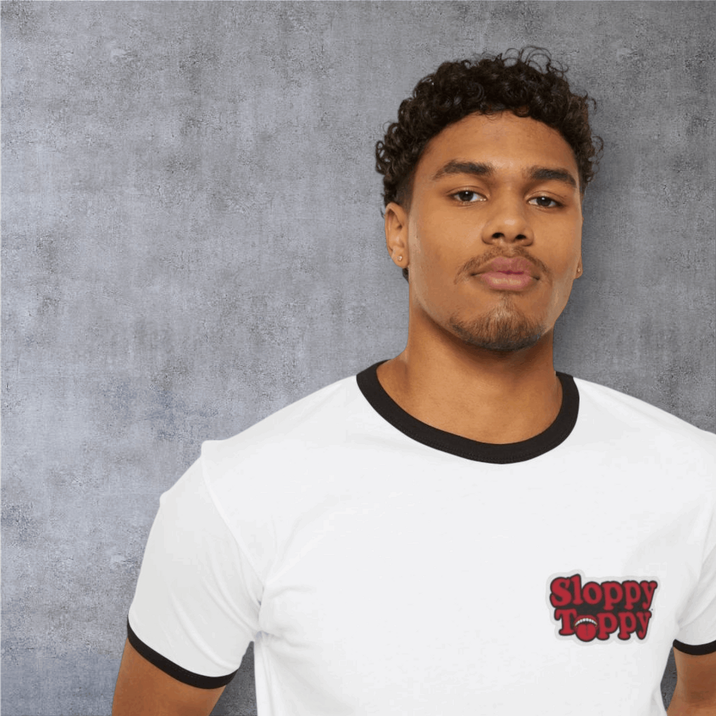 Ringer T‑Shirt — 'It's About To Go Down' Plunger Vintage Graphic Tee