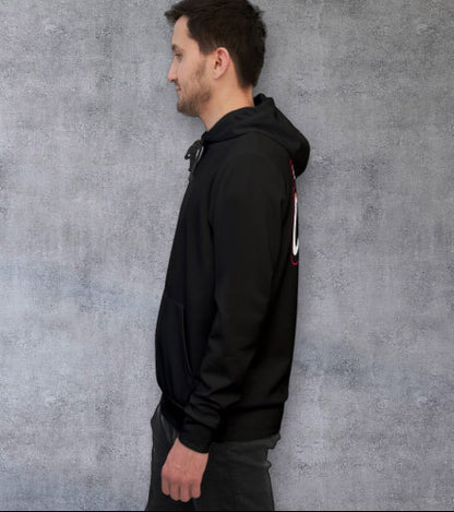 Dirtbag Graphic Hoodie — Bold Back Print Athletic Pullover