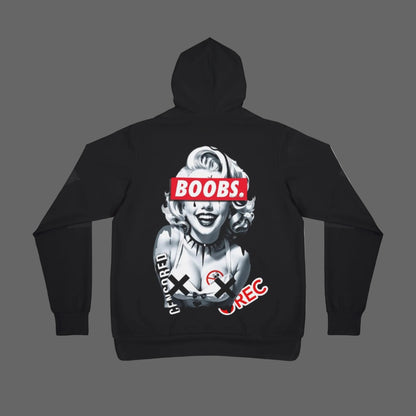 Naughty Marilyn Monroe Athletic Hoodie — Retro Pinup Graphic Hoodie