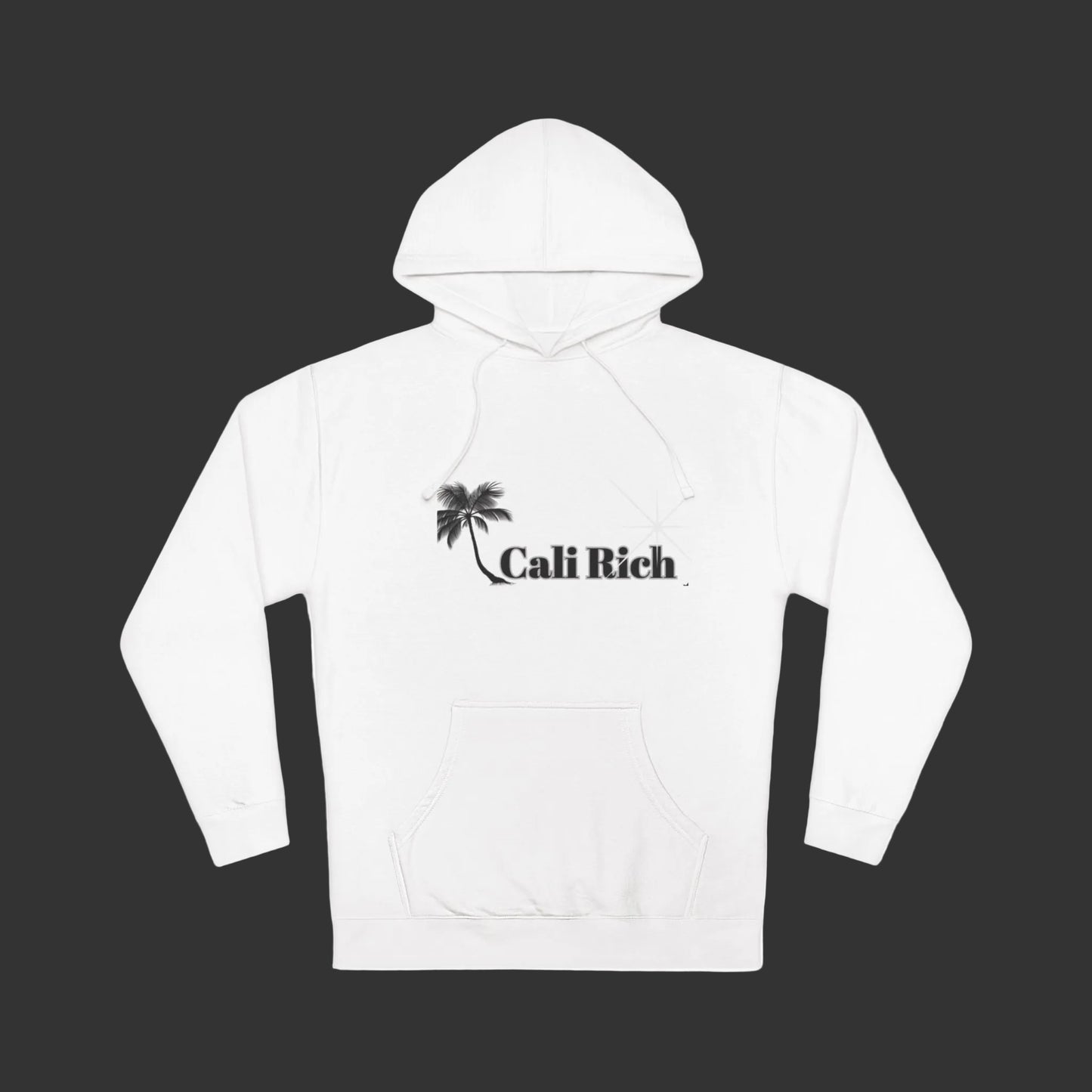 Cali Rich Hoodie - 'Hustle Now Shine Later' Unisex