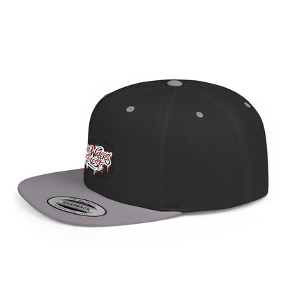 Flat Bill Snapback Hat —  Dirty waters Finest' Embroidered Streetwear Cap