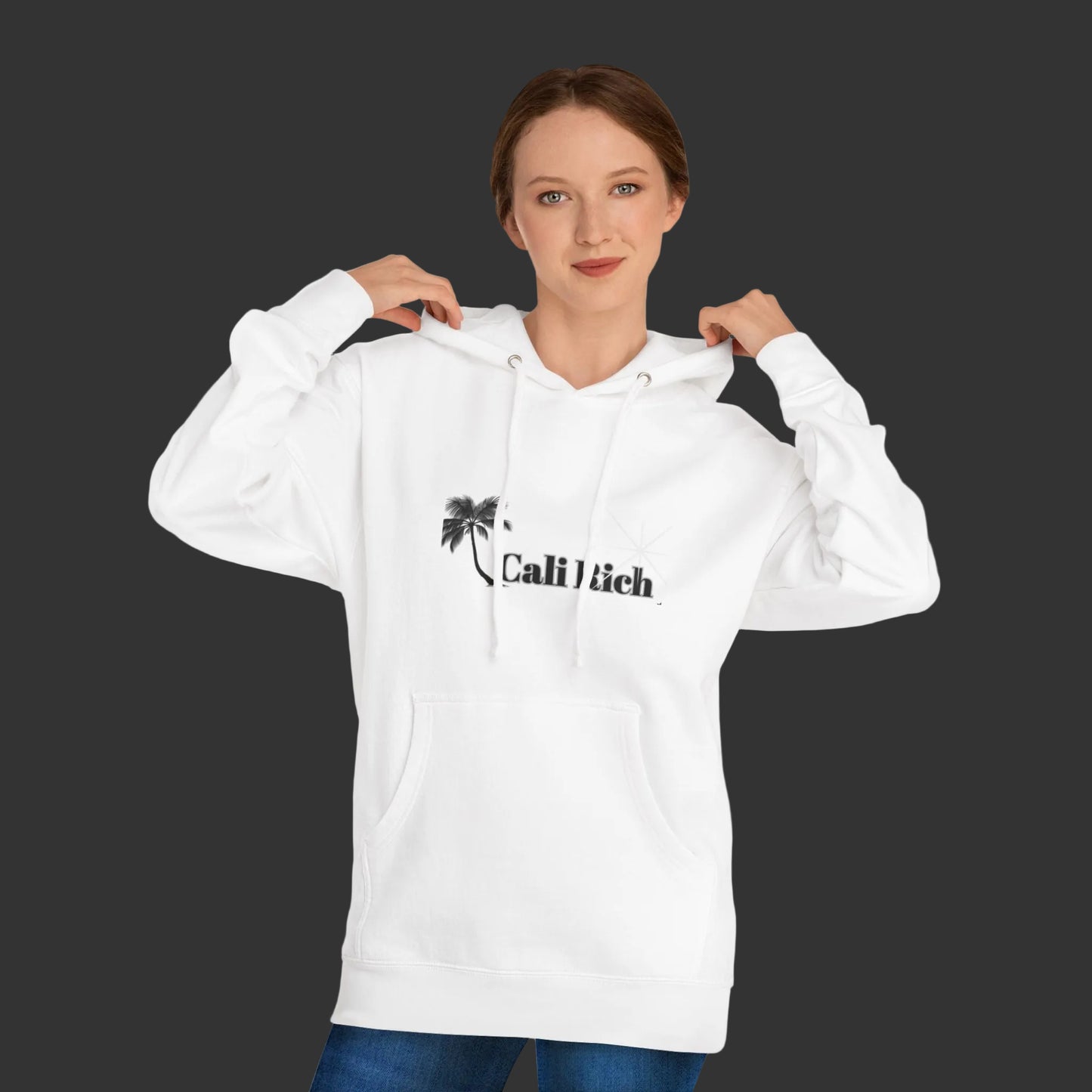 Cali Rich Hoodie - 'Hustle Now Shine Later' Unisex